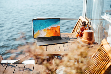 Acer Ноутбук Swift Go 14 SFG14-63 14" 2.8K OLED, AMD R7-8845HS, 32GB, F1TB, UMA, Lin, сірий - фото 8