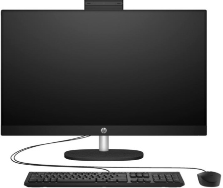 HP Комп'ютер персональний моноблок All-in-One 27" FHD IPS AG, Intel i7-1355U, 16GB, F1TB, UMA, WiFi, кл+м, DOS, чорний - фото 1