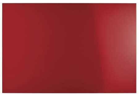 Дошка магнітно-маркерна 1500x1000 червона Magnetoplan Glassboard-Red - фото 1