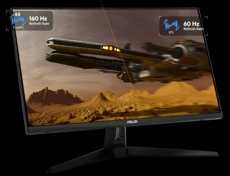 Монітор Asus 27" TUF Gaming VG27UQ1A 2xHDMI, DP, MM, IPS, 3840x2160, 160Hz, 1ms, DCI-P3 95%, AdaptiveSync, HDR10 - фото 8