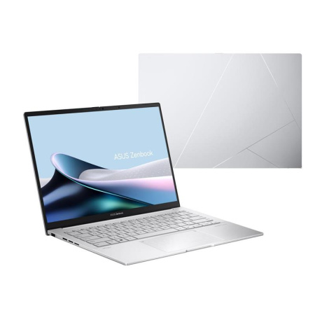 ASUS Ноутбук Zenbook 14 UX3405MA-QD054W 14" FHD OLED, Intel Ultra 7 155H, 16GB, F1TB, UMA, Win11, Сріблястий - фото 3