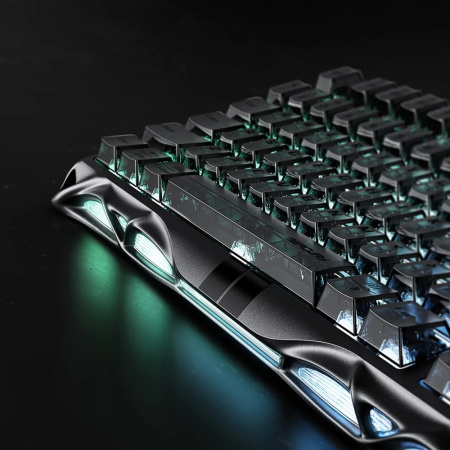 Клавіатура механічна GravaStar Mercury V75 80keys, Magnetic Jade Pro, 8K, USB-A, RGB, Stealth Black - фото 4 Клавіатура механічна GravaStar Mercury V75 80keys, Magnetic Jade Pro, 8K, USB-A, RGB, Stealth Black - фото 4