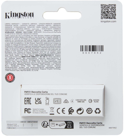 Накопичувач Kingston  256GB USB 3.2 Type-A Gen1 DT Exodia S - фото 3