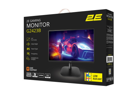 Монітор 2E GAMING 23.8" G2423B HDMI, DP, USB-C, Audio, IPS, 165Hz, 1ms, FreeSync - фото 8 Монітор 2E GAMING 23.8" G2423B HDMI, DP, USB-C, Audio, IPS, 165Hz, 1ms, FreeSync - фото 8