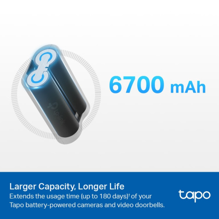 Акумуляторна батарея TP-LINK Tapo A100 6700 мАг - фото 4