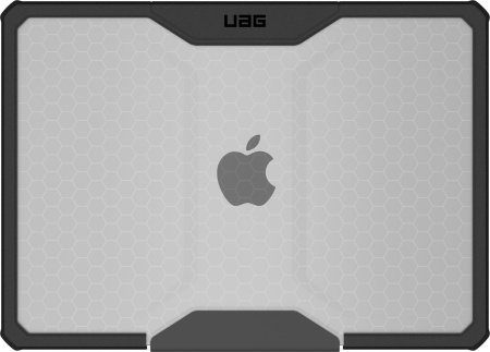 Чохол UAG для MacBook Air 13"(2022-2025), Plyo, Ice/Black - фото 4