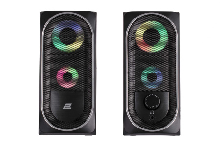 2E Акустична система PCS234 RGB, 2.0, USB, Black - фото 5 2E Акустична система PCS234 RGB, 2.0, USB, Black - фото 5