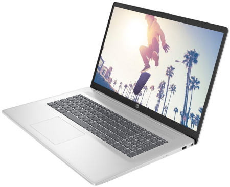 Ноутбук HP 17-cn4042ua 17.3" FHD IPS AG, Intel 5-120U, 16GB, F1TB, UMA, DOS, сріблястий - фото 3 Ноутбук HP 17-cn4042ua 17.3" FHD IPS AG, Intel 5-120U, 16GB, F1TB, UMA, DOS, сріблястий - фото 3