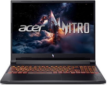 Ноутбук Acer Nitro V 16 ANV16-72 16" WUXGA IPS, Intel 7-240H, 16GB, F1TB, NVD5070-8, Lin, чорний