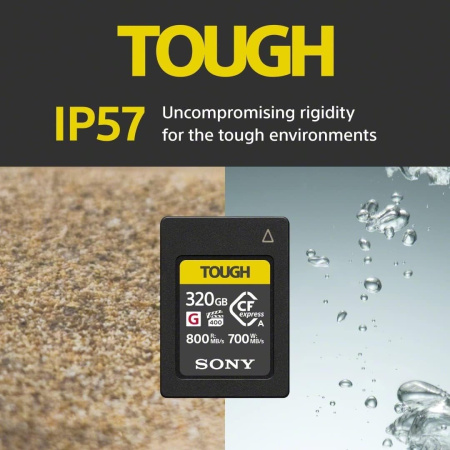 Sony Карта пам'яті CFexpress Type A 320GB R800/W700 Tough - фото 3 Sony Карта пам'яті CFexpress Type A 320GB R800/W700 Tough - фото 3