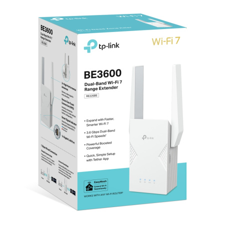 Розширювач покриття WiFi TP-LINK RE225BE BE3600, 1хGE, MESH - фото 9