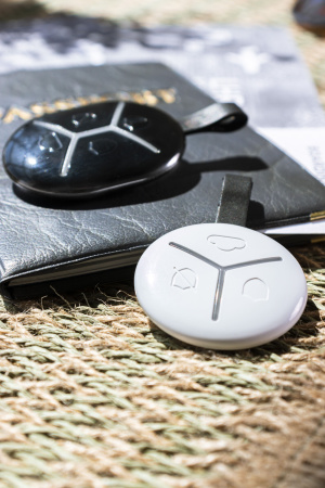 Брелок U-Prox Keyfob B4 Black, 4 кнопки, бездротовий, чорний - фото 17