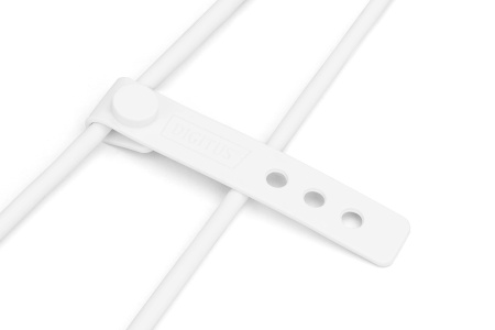 Digitus Кабель USB-A > Lightning заряджання/синхронізації, 2м, USB 2.0, 12W, силіконовий, білий - фото 3