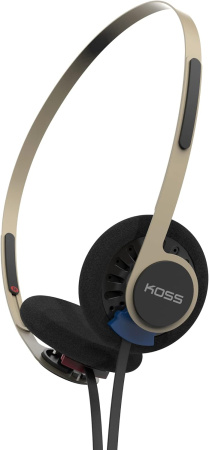 Навушники On-Ear Koss KPH40 Utility, 3.5 mini-jack, 1.2м, Бежевий - фото 2 Навушники On-Ear Koss KPH40 Utility, 3.5 mini-jack, 1.2м, Бежевий - фото 2