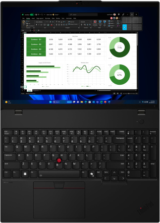 Lenovo Ноутбук ThinkPad L16-G1 16" WUXGA IPS AG, AMD R5-7535U, 16GB, F512GB, UMA, DOS, чорний - фото 11