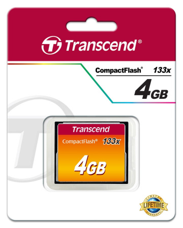 Карта пам'яті Transcend CF   4GB 133X - фото 5