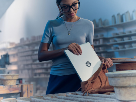 Ноутбук HP Probook 4-G1a 14" WUXGA IPS, AMD R3-210, 16GB, F512GB, UMA, DOS, сріблястий - фото 6
