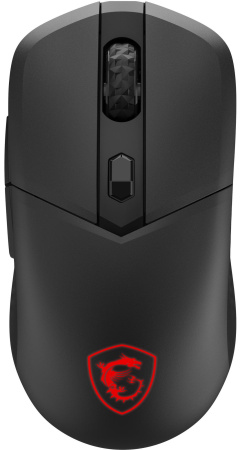 Миша MSI VERSA 300 W, WIRELESS, RGB, WL, чорний - фото 1