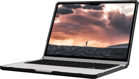 Чохол UAG для MacBook Air 13"(2022-2025), Plyo, Ice/Black - фото 2