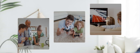 Комплект Адаптерiв Powerline TP-LINK TL-WPA8631PKIT AV1300, AC1200, (TL-WPA8631P 1шт, TL-PA8010P 1шт), Розетка - фото 6