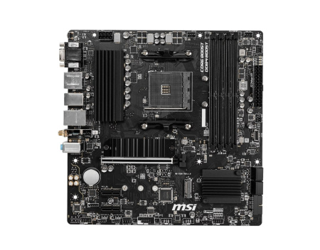Материнcька плата MSI B550M PRO-VDH WIFI sAM4 B550 4xDDR4 M.2 HDMI D-Sub WiFi BT mATX - фото 1