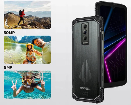 Смартфон Doogee Blade 10 Pro Energy 6.56" 6/256ГБ, 2SIM, 5150мА•год, чорний - фото 3 Смартфон Doogee Blade 10 Pro Energy 6.56" 6/256ГБ, 2SIM, 5150мА•год, чорний - фото 3
