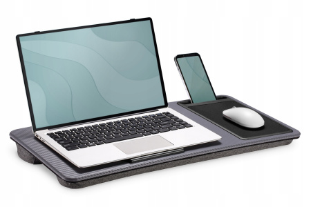 Підставка для ноутбука DIGITUS Notebook Desk, до 17', сіра - фото 2