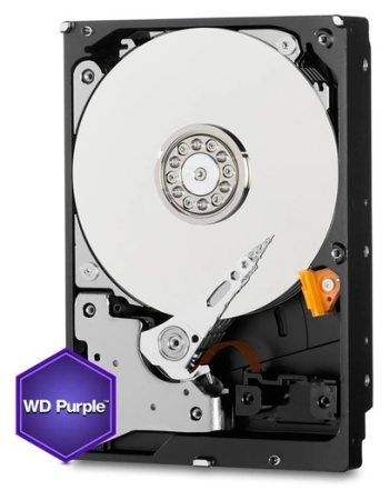 WD Жорсткий диск 4TB 3.5" 256MB SATA Purple Surveillance - фото 3