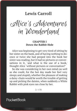 PocketBook Електронна книга 634, Passion Red - фото 2