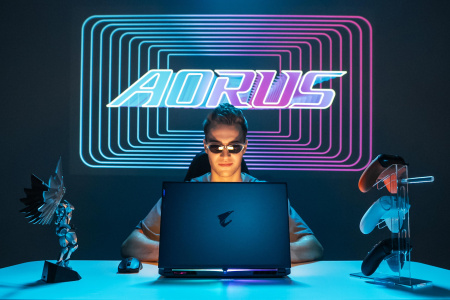 Gigabyte Ноутбук AORUS 16X 16.0 QHD 165Hz, Intel i7-13650HX, 16GB, F1TB, NVD4070-8, W11, чорний - фото 14