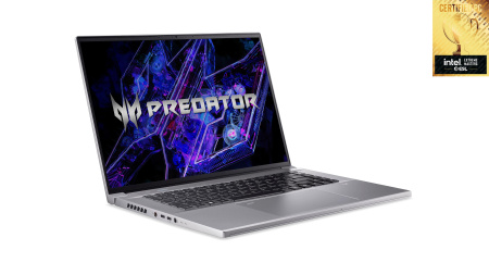 Ноутбук Acer Predator Triton Neo 16 PTN16-51 16" WQXGA, Intel U9-185H, 32GB, F1TB, NVD4060-8, Lin, сріблястий - фото 2