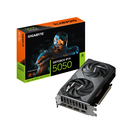 Відеокарта GIGABYTE GeForce RTX 5050 8GB GDDR6 WINDFORCE 2 OC - фото 10