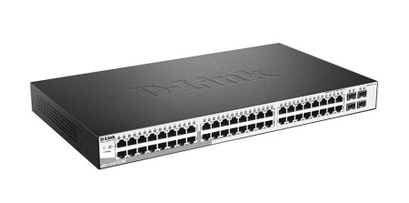 Комутатор D-Link DGS-1210-52/ME revB 48xGE, 4xSFP, MetroEthernet - фото 3 Комутатор D-Link DGS-1210-52/ME revB 48xGE, 4xSFP, MetroEthernet - фото 3