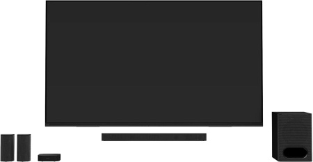 Саундбар Sony HT-S60 1000Вт, 5.1, BT, HDMI-ARC, optical, sub, Dolby Atmos®/DTS:X® - фото 8