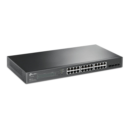 TP-Link Комутатор SG2428P 24xGE (24xPoE), 4xSFP, 250Вт, WebSmart - фото 2