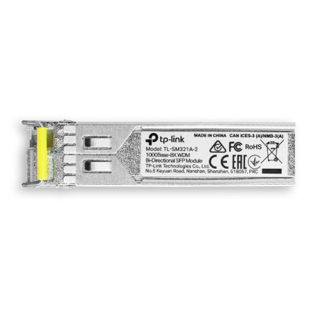 Трансивер SFP TP-LINK SM321A-2 1x1000BaseBX, SM, WDM, 2km LC - фото 2