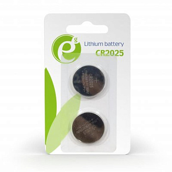Батарейка EnerGenie Lithium CR2025 BL 2 шт Батарейка EnerGenie Lithium CR2025 BL 2 шт