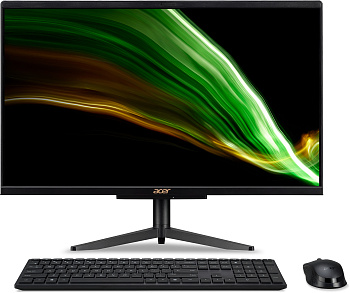Acer Комп'ютер персональний моноблок Acer Aspire C24-1600 23.8" FHD, Intel P N6005, 8GB, F256GB, UMA, WiFi, кл+м, Lin, чорний Acer Комп'ютер персональний моноблок Acer Aspire C24-1600 23.8" FHD, Intel P N6005, 8GB, F256GB, UMA, WiFi, кл+м, Lin, чорний