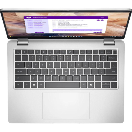 Ноутбук Dell Pro 14 Plus 14" FHD+ AG, Intel U5-238V, 32GB, F512GB, UMA, Win11P, сріблястий - фото 3