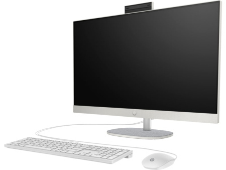 Комп'ютер персональний моноблок HP All-in-One 27" FHD IPS AG, Intel i5-1335U, 16GB, F512GB, UMA, WiFi, кл+м, DOS, білий - фото 3