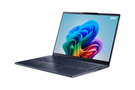 Acer Ноутбук Swift 14 AI SF14-51 14" 2.8K OLED, Intel U7-258V, 32GB, F1TB, UMA, Win11, синій - фото 3 Acer Ноутбук Swift 14 AI SF14-51 14" 2.8K OLED, Intel U7-258V, 32GB, F1TB, UMA, Win11, синій - фото 3