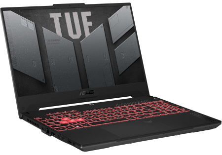 ASUS Ноутбук TUF A15 FA507NUR-LP093 15.6" FHD IPS, AMD R7-7435HS, 16GB, F512GB, NVD4050-6, NoOS, Сірий - фото 2