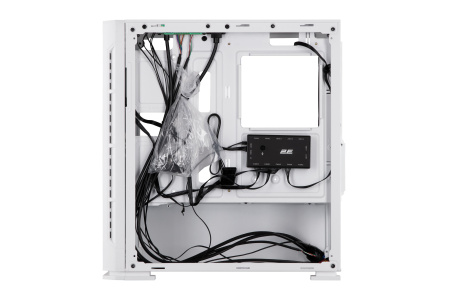 Корпус 2E GAMING Calleo GB700W без БЖ, 2xUSB3.0, 1xUSB2.0, 4x120мм ARGB, VGA 320мм, LCS ready, контролер з пультом, TG Side Window, mATX, білий - фото 19