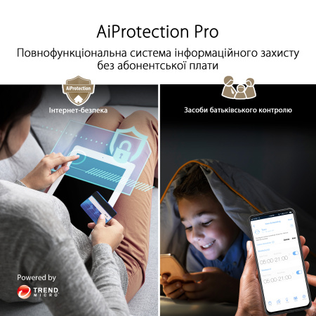 ASUS Маршрутизатор ZenWiFi XT9 1PK AX7800 3xGE LAN 1x2.5GE WAN 1xUSB 3.2 MU-MIMO OFDMA MESH - фото 7