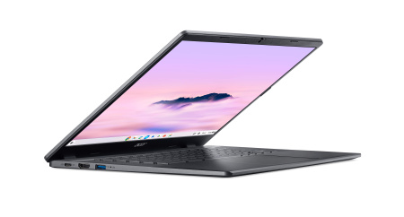 Acer Ноутбук Chromebook Plus CB515-2H 15" FHD IPS, Intel i5-1235U, 16GB, F512GB, UMA, ChromeOS, сірий - фото 8