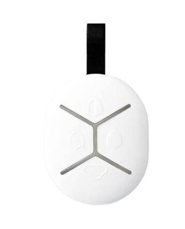 Брелок U-Prox Keyfob B4 White, 4 кнопки, бездротовий, білий - фото 1