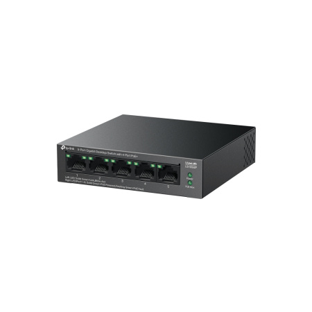 Комутатор TP-LINK LS105GP  5xGE (4xPoE), 65 Вт - фото 3