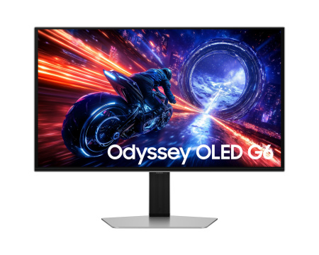 Монітор Samsung 27" Odyssey OLED G6 G60SF HDMI, DP, USB, MM, OLED, 2560x1440, 500Hz, 0,3ms - фото 1