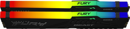 Kingston Пам'ять ПК DDR5 16GB 5600 FURY Beast RGB - фото 26