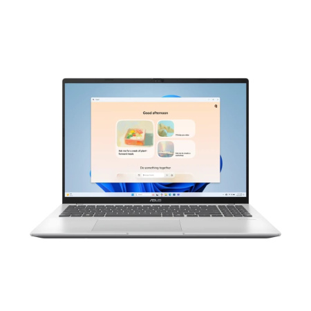 Ноутбук ASUS Vivobook 16 X1607CA-MB059 16" WUXGA IPS, Intel Ultra 5 225H, 16GB, F512GB, UMA, noOS, Сріблястий - фото 1